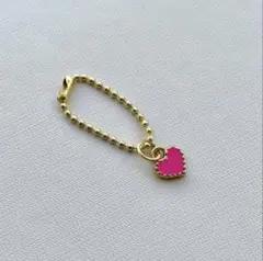 ☆ラスト☆オビツ11 ねんどろいどどーる　濃いピンクハートのネックレス☆