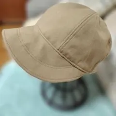 リバーシブル ベージュ キャスケット