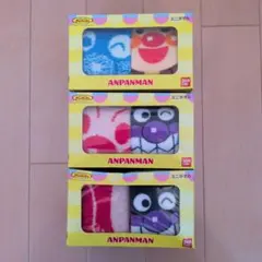 アンパンマン　ミニタオル　6枚セット　ばいきんまん　ダダンダン　ドキンちゃん