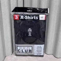 新品未使用 PRO CLUB タンクトップ 3枚組 Black Mのサムネイル
