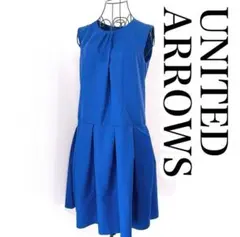 UNITED ARROWS お呼ばれドレス 春夏秋冬 青
