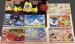 ポケモン　月替わりカレンダー　ポストカード　まとめ売り