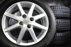 トヨタ純正 ヤリス スチールホイール 新品 国産スタッドレス 175/70R14