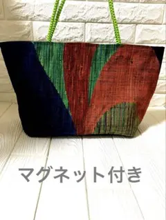 名古屋帯ハンドメイドリメイク特大トートバッグ