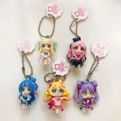 キミとアイドルプリキュア　マスコットセット（スイング　フィギュア　キーホルダー）