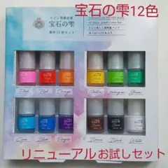 レジン着色剤 宝石の雫 12色セット 各2ml パジコ 新品未開封