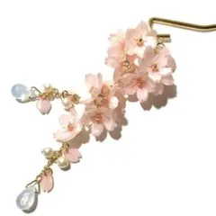 桜満開咲き❀♬︎*.:*❀揺れるポニーフック