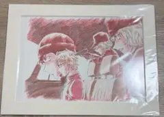 ① 名探偵コナン　緋色の弾丸　青山剛昌描き下ろし複製原画