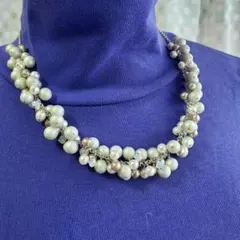 パール・じゃらじゃら・ ネックレス