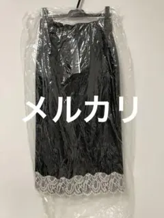 パメオポーズ レーススカート 黒のサムネイル
