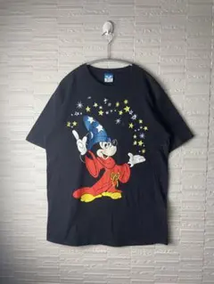 90s USA製希少】ディズニー ファンタジア ミッキーマウス Tシャツ