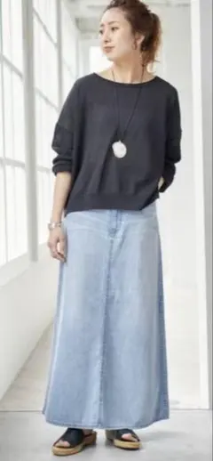 TUES MON TRESOR The Topaz Denim Skirt - メルカリ