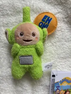 テレタビーズ　ふきだしマスコットボールチェーン　緑　グリーン