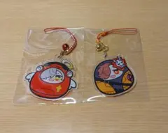 CR 新年 2026 アクリル　キーチェーン だるま ありさか　だるさ