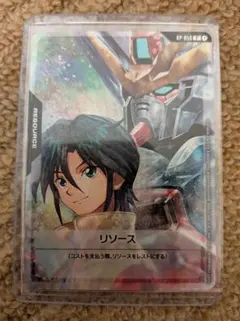 ガンダムエース限定 ガンダムカードゲーム ガロード&ガンダムX
