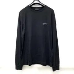 MONCLER　モンクレール　メンズ　長袖　Tシャツ　カットソー　L　綿　黒のサムネイル