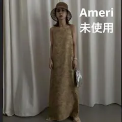 未使用★Ameri★MILA LINEN LIKE CAMISOLE DRESS