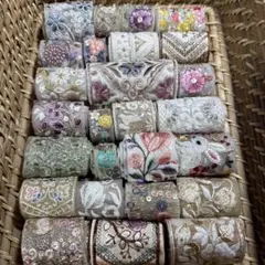 オータム♡最新作入りインド刺繍リボン福袋♡スペシャル福袋50センチ26本