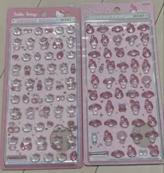 ボンボンドロップシール　ピンクキティ　マイメロ