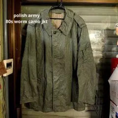 polish armyポーランド軍/80s ワームカモ フィールド ジャケットのサムネイル