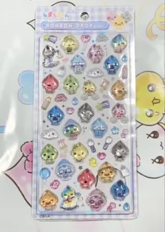 しずくちゃん ポップアップ ボンボンドロップシール ベビーデザイン はなぢあせお