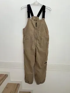 The North Face キッズ オーバーオール ブラウン 150