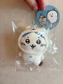 ハチワレ　マスコット 予約】ちいかわ キュッ おくるみぷちミニマスコット（ハチワレ