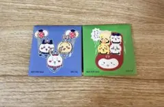 本日限定値下げ ちいかわ ワクワクゆうえんち vol.2 販促 スクエア缶バッジ