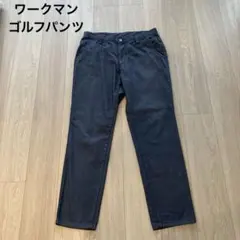ワークマン FO製 ゴルフ用パンツ　ダークブルースリムフィットストレッチ　XL