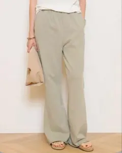 ⭐︎ REMI RELIEF/レミレリーフスーピマ裏毛フレアパンツ　36のサムネイル