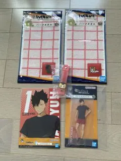 ハイキュー 一番くじ 10th 孤爪研磨 黒尾鉄朗 アクリルスタンド