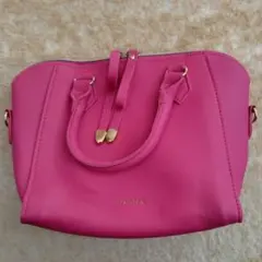 COCO DEAL ピンク ハンドバッグ