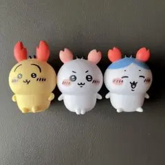 ちいかわ ソフビフィギュア3 ちいかわ ハチワレ うさぎ 3個セット