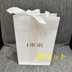 Dior ディオール ショップ袋 ギフト　2枚セットのサムネイル