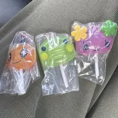 たまごっち　カラフルキャンディチャーム　めめっち　ふらわっち　くちぱっち