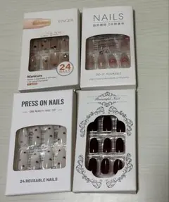 ネイルチップセット セット 24個入り