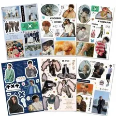 【6シート】ステッカーシール TXT TOMORROW X TOGETHER