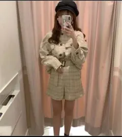 Heather ツィード セットアップ 人気商品