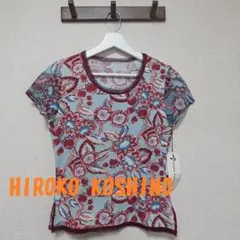 新品☆タグ　HIROKO KOSHINO　半袖カットソー　コシノヒロコ ９号　Mのサムネイル