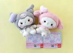 ミルキーボア　ぷわぷわハートフルバルーンマスコット　クロミ♡マイメロディ