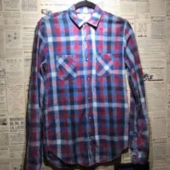 ZARA MAN ザラ 長袖チェックシャツ size S