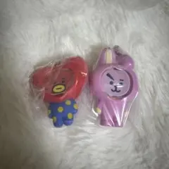 BT21 フォトフレームマスコット　TATA COOKY