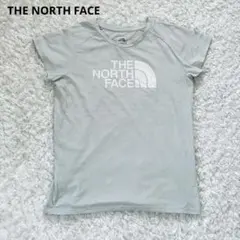 상태좋음 ザノースフェイス Tシャツ フライトシリーズライトグレー 速乾超軽量 L
