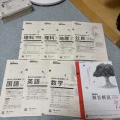 2025年度 進研模試 総合学力記述模試 7月 高3生・高卒生のサムネイル