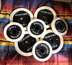 Used品　FIGHTING ダンベルプレート 2.5/1.25kg セット4枚のサムネイル