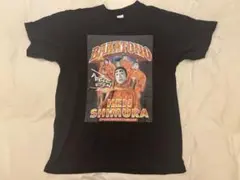 美品 志村けん バカ殿 公式 Tシャツ ドリフ 大爆笑展 黒Lサイズ 限定
