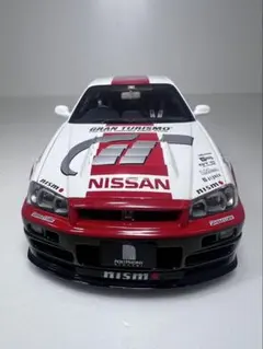 未開封 デアゴスティーニ 日産 スカイラインGT-R R34 ディスプレイ