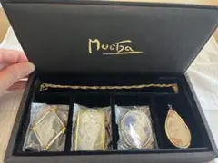 MUCHA ミュシャ「四芸術」カメオ 宝飾ペンダント・コレクションセット
