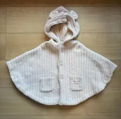 ジェラピケ gelato pique ポンチョ 70-80 ピンク