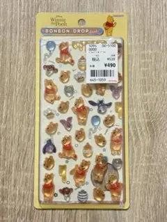 ボンボンドロップシール　くまのプーさん　正規品